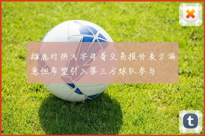 雄鹿对热火字母哥交易报价表示满意但希望引入第三方球队参与